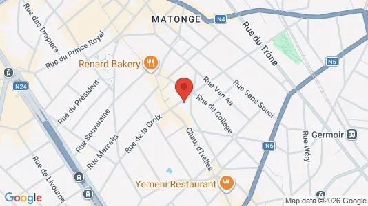 Apartments for rent in Brussels Elsene - Photo from Google Street View