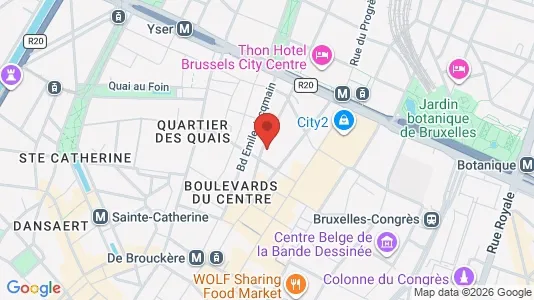 Apartments for rent in Stad Brussel - Photo from Google Street View