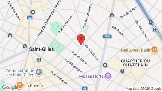 Apartments for rent in Brussels Sint-Gillis - Photo from Google Street View