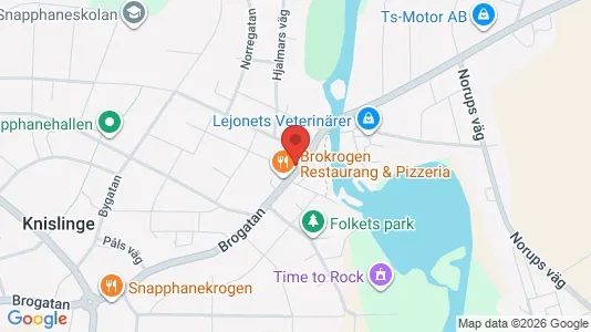 Apartments for rent i Östra Göinge - kort over placeringen