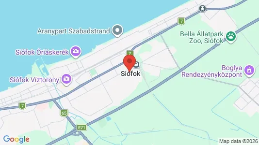 Apartments for rent in Siófoki - Photo from Google Street View