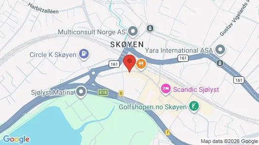 Apartments for rent i Oslo Ullern - kort over placeringen