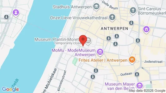 Apartments for rent i Stad Antwerp - kort over placeringen