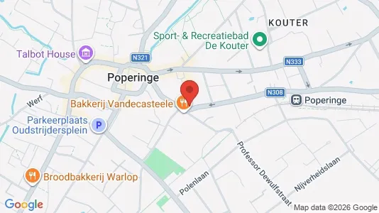 Apartments for rent in Poperinge - Photo from Google Street View