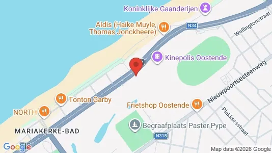 Apartments for rent in Oostende - Photo from Google Street View