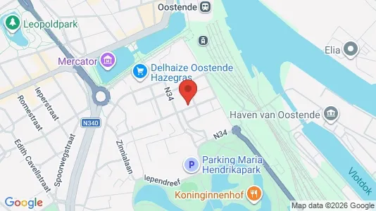 Apartments for rent in Oostende - Photo from Google Street View
