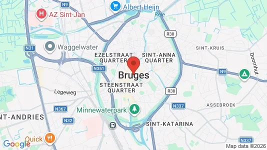 Apartments for rent in Brugge - Photo from Google Street View