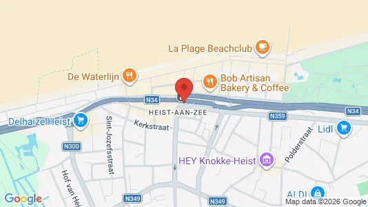 Apartments for rent in Knokke-Heist - Photo from Google Street View