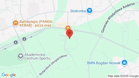 Apartments for rent i Bydgoszcz - kort over placeringen