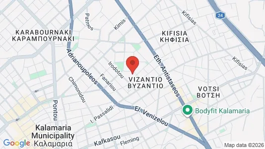 Apartments for rent in Kalamaria - Photo from Google Street View