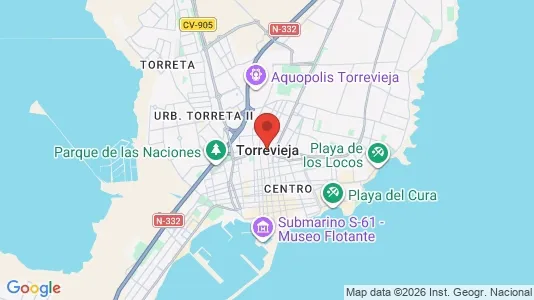 Apartments for rent in Torrevieja - Photo from Google Street View
