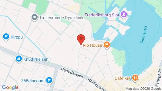 Apartments for rent i Hillerød - kort over placeringen