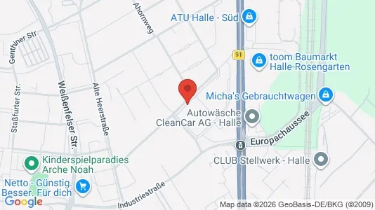 Apartments for rent in Halle (Saale) - Photo from Google Street View