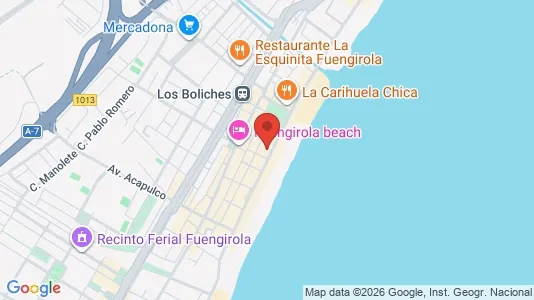 Apartments for rent i Fuengirola - kort over placeringen