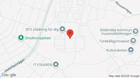 Apartments for rent i Södertälje - kort over placeringen