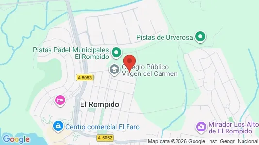 Rooms for rent i Cartaya - kort over placeringen