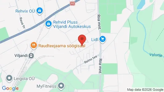 Apartments for rent in Viljandi - Photo from Google Street View