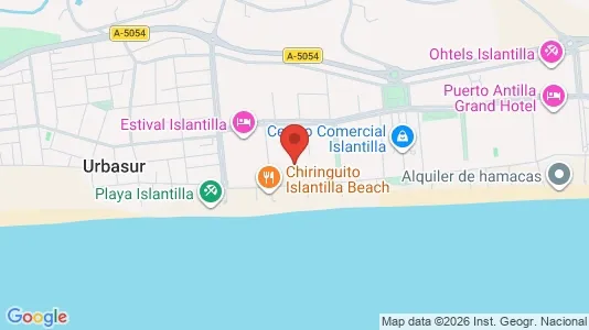 Apartments for rent i Isla Cristina - kort over placeringen