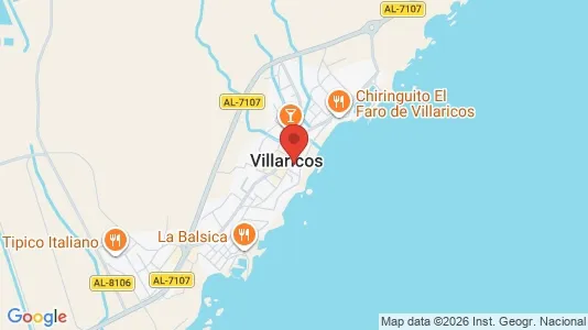 Apartments for rent i Cuevas del Almanzora - kort over placeringen
