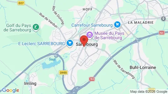 Houses for rent in Sarrebourg - Photo from Google Street View
