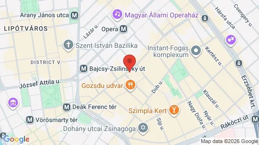 Apartments for rent in Budapest Erzsébetváros - Photo from Google Street View