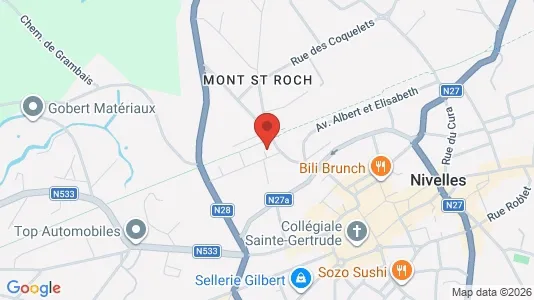 Apartments for rent in Nijvel - Photo from Google Street View