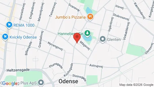 Apartments for rent in Odense C - Photo from Google Street View