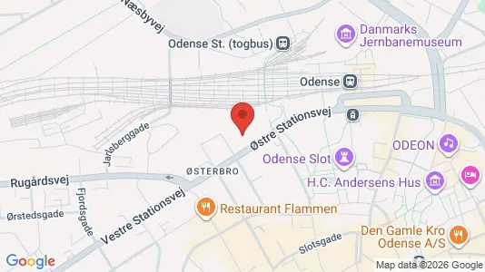 Apartments for rent in Odense C - Photo from Google Street View