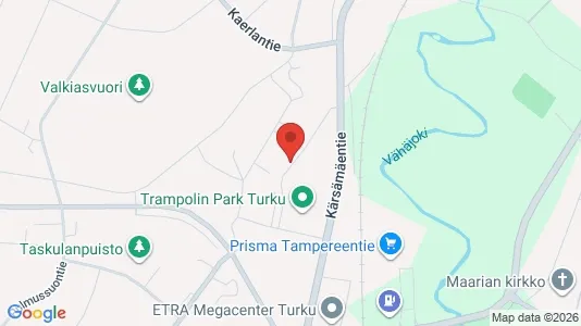Apartments for rent i Turku - kort over placeringen