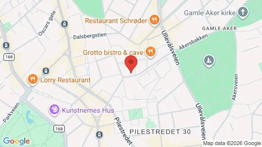 Apartments for rent i Oslo St. Hanshaugen - kort over placeringen