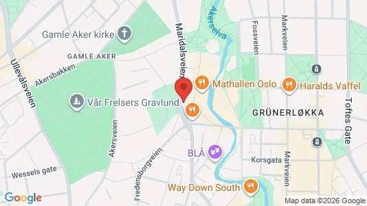 Apartments for rent i Oslo St. Hanshaugen - kort over placeringen