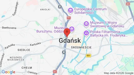 Apartments for rent in Gdańsk - Photo from Google Street View