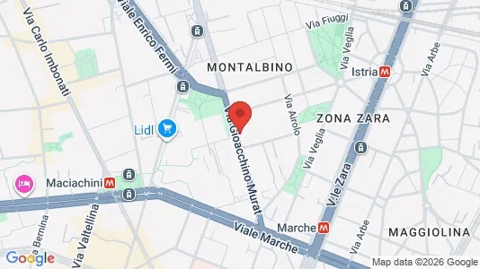 Apartments for rent i Milano Zona 9 - Porta Garibaldi, Niguarda - kort over placeringen