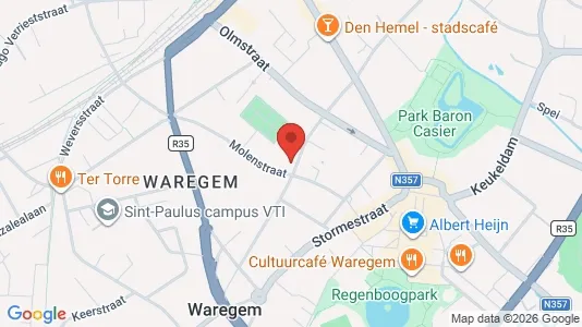 Apartments for rent in Waregem - Photo from Google Street View