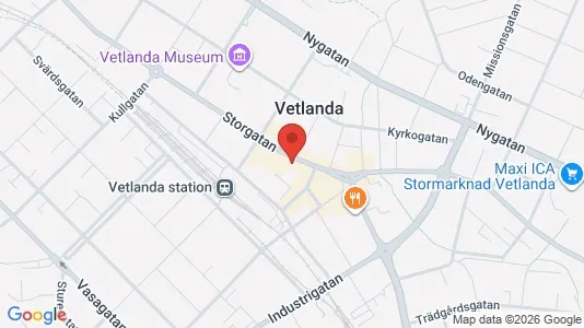 Apartments for rent in Vetlanda - Photo from Google Street View
