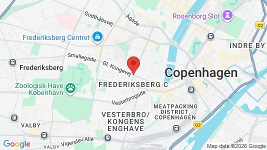 Rooms for rent in Frederiksberg C - Photo from Google Street View
