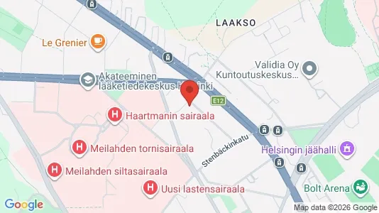 Apartments for rent i Helsinki Eteläinen - kort over placeringen