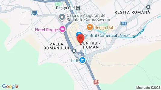 Apartments for rent in Reşiţa - Photo from Google Street View