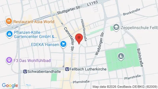 Apartments for rent i Rems-Murr-Kreis - kort over placeringen