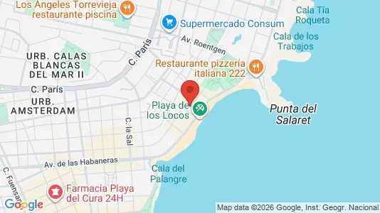 Apartments for rent in Torrevieja - Photo from Google Street View
