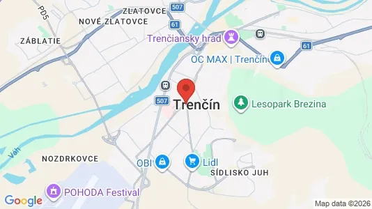 Apartments for rent in Trenčín - Photo from Google Street View
