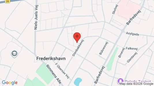 Apartments for rent in Frederikshavn - Photo from Google Street View
