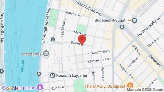 Apartments for rent i Budapest Belváros-Lipótváros - kort over placeringen