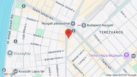 Apartments for rent in Budapest Újpest - Photo from Google Street View