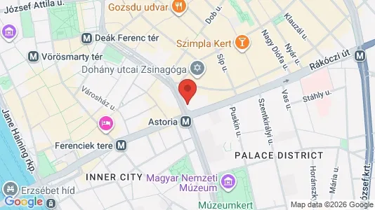 Apartments for rent in Budapest Erzsébetváros - Photo from Google Street View
