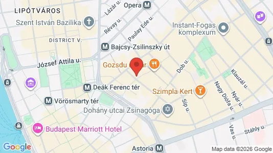 Apartments for rent in Budapest Erzsébetváros - Photo from Google Street View