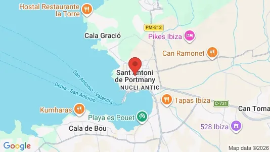 Houses for rent in Sant Antoni de Portmany - Photo from Google Street View