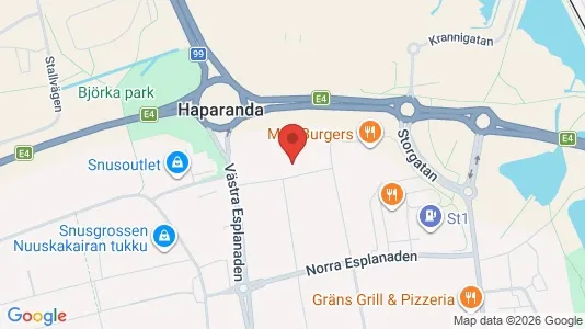 Apartments for rent in Haparanda - Photo from Google Street View