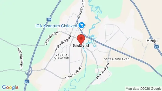 Houses for rent in Gislaved - Photo from Google Street View