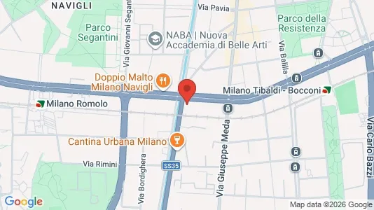 Rooms for rent i Milano Zona 5 - Vigentino, Chiaravalle, Gratosoglio - kort over placeringen